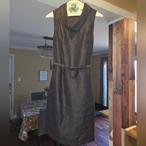 The Limited Steel Gray Midi Dress